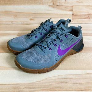 Nike Metcon 1 Gray Gum Crossfit Shoe - Men's Size 10